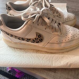 Nike Leopard Accent Sneakers